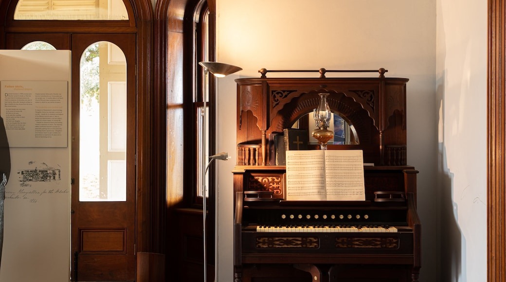 Glengallan Homestead and Heritage Centre which includes interior views, a house and heritage elements
