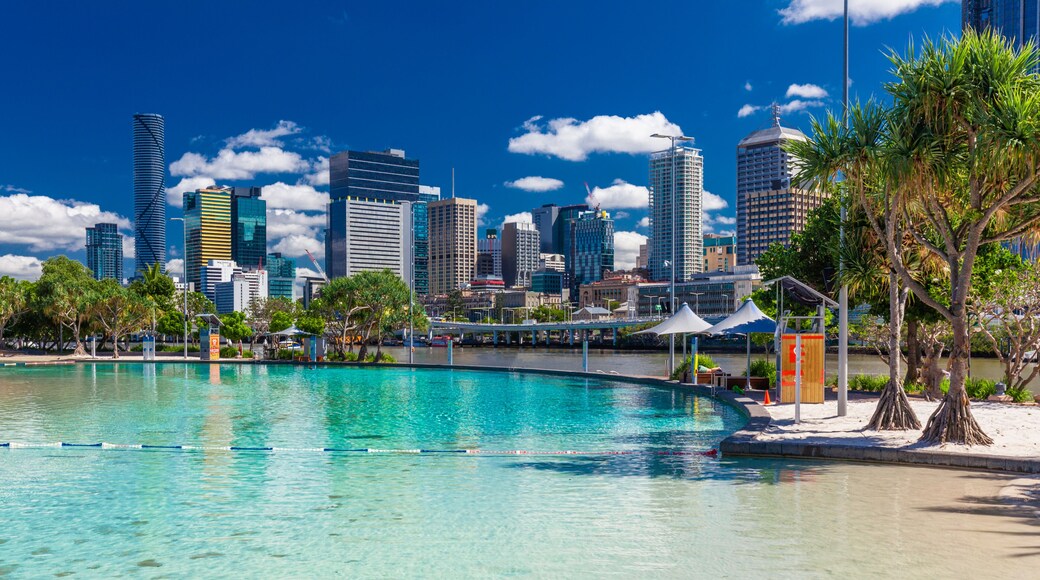 Streets Beach in South Bank Parkland, Brisbane, Queensland