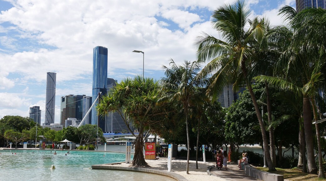 Badelagune Parkanlage in Brisbane