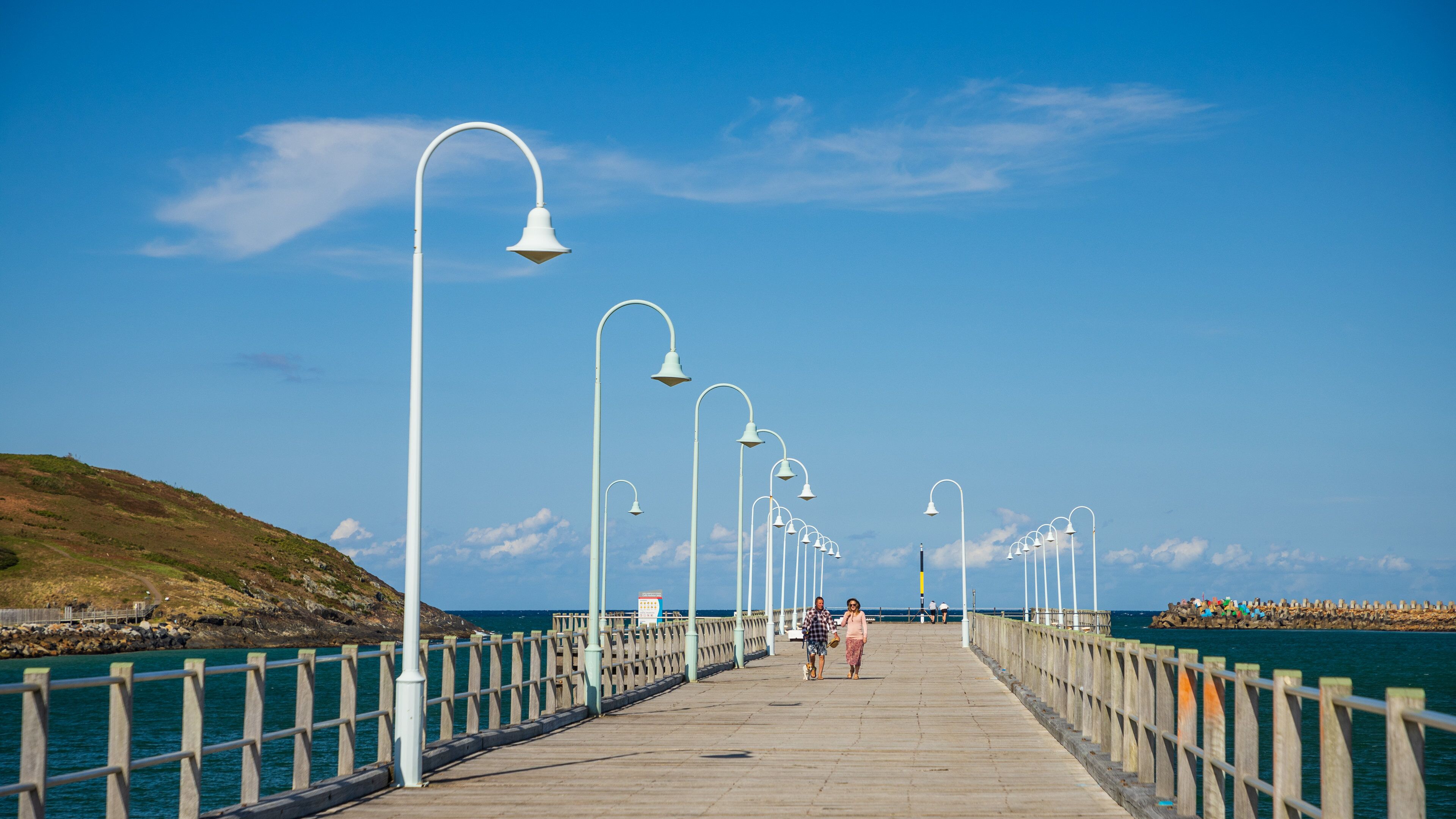 Coffs Jetty Pier as well as a couple