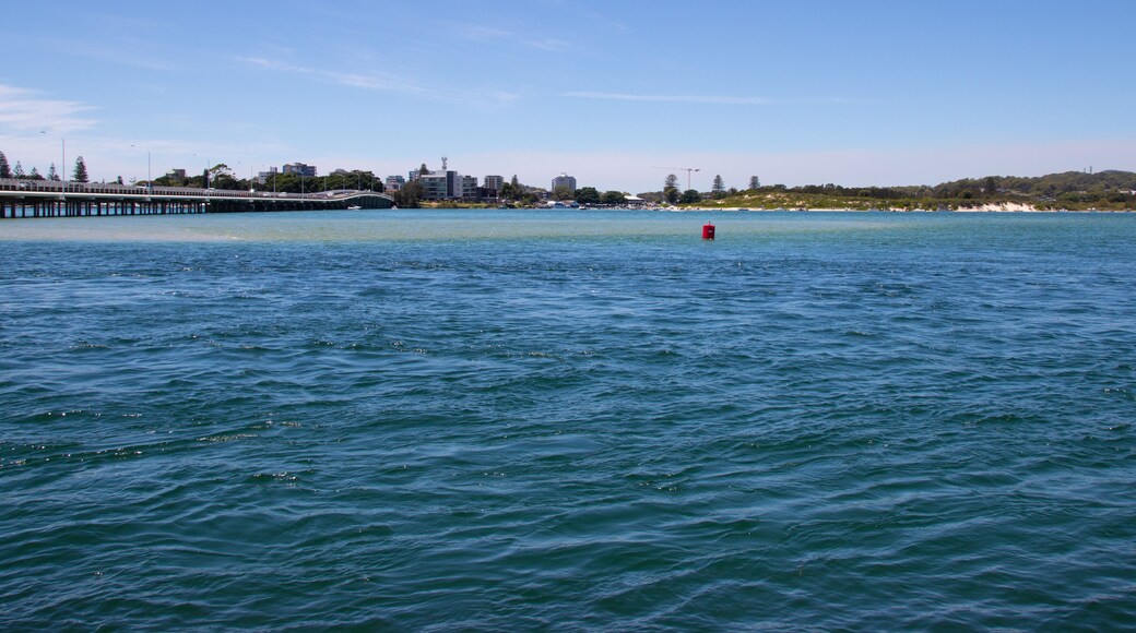 Beautiful views of Wallis Lake in Forster Beach NSW Australia