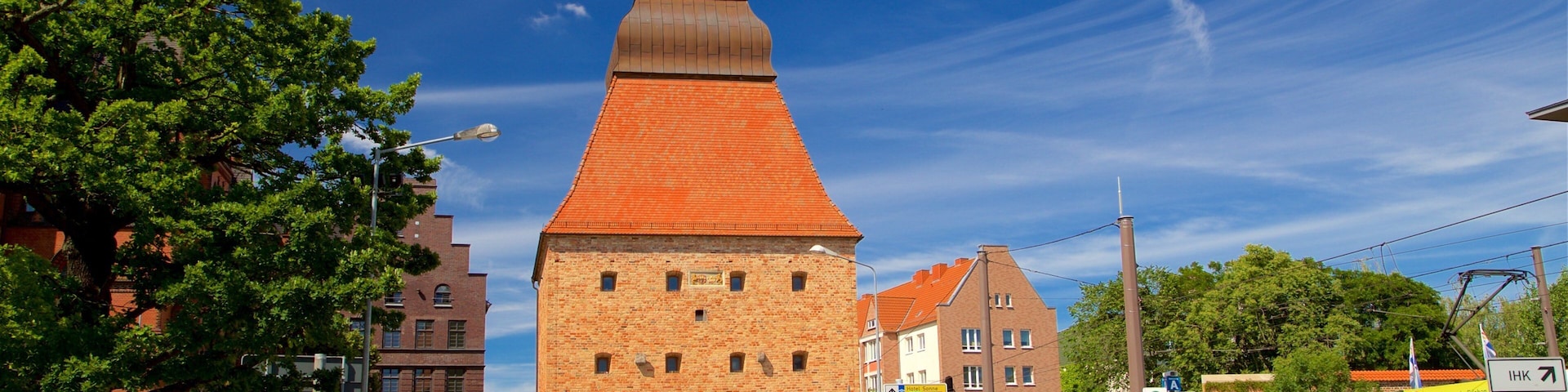 Steintor que inclui arquitetura de patrimônio