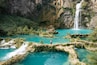 The beautiful El Salto del Meco waterfall, Huasteca Potosina, San Luis Potosi, Mexico