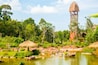Largest zoological park in Vietnam - Vinpearl Safari Phu Quoc park with exotic flora and fauna, Phu Quoc in Vietnam