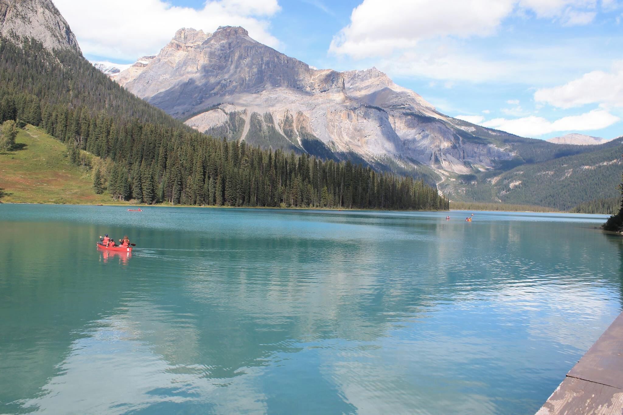 Emerald Lake in Yoho, BC