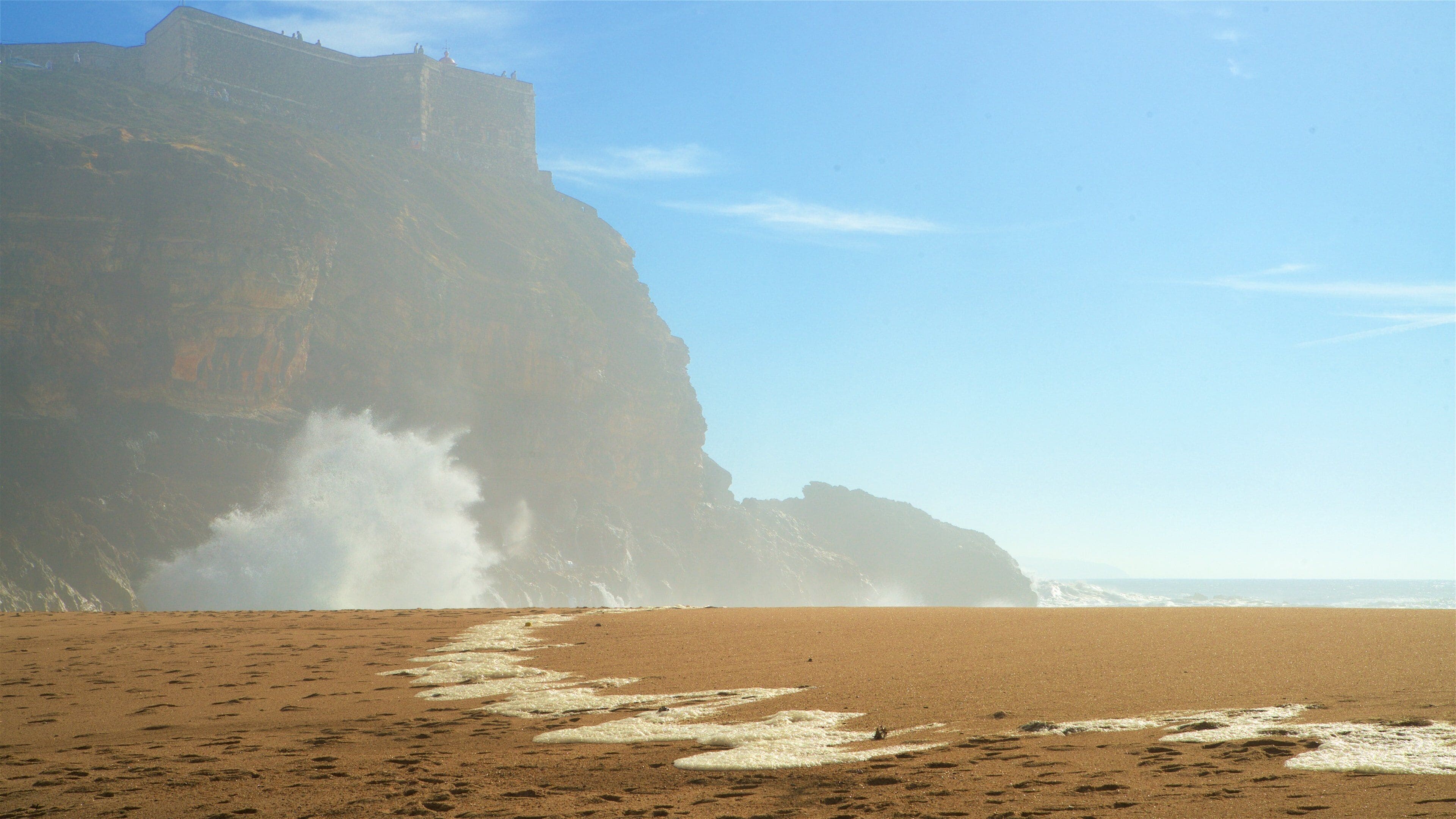 Norte Beach featuring general coastal views, mist or fog and a beach