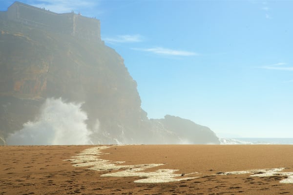 Norte Beach featuring general coastal views, mist or fog and a beach