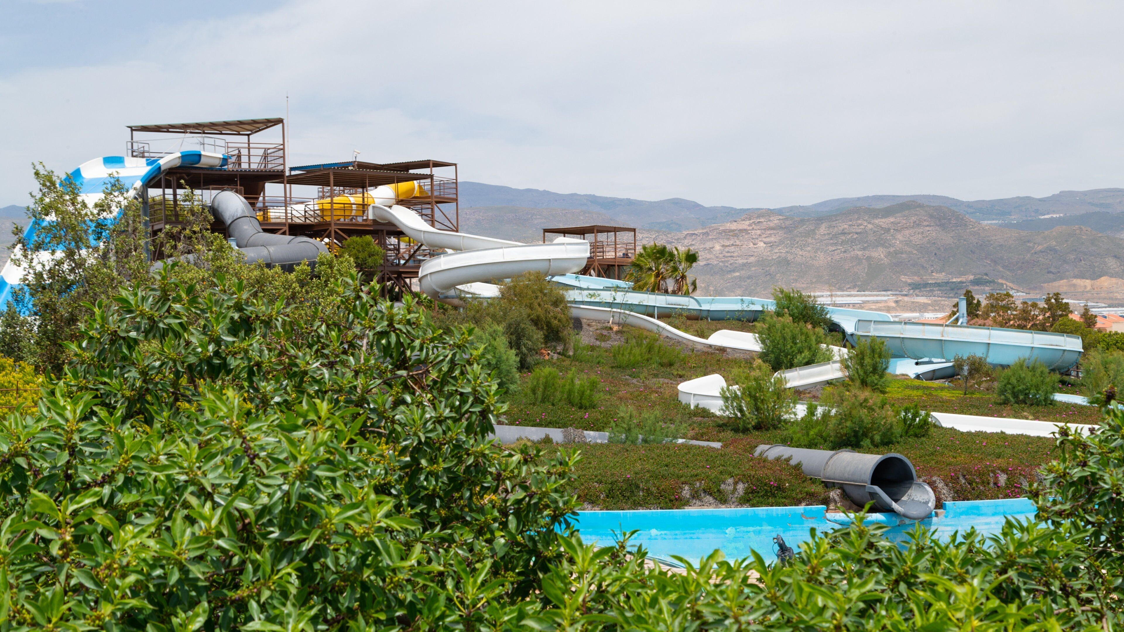 Mario Park which includes landscape views and a waterpark