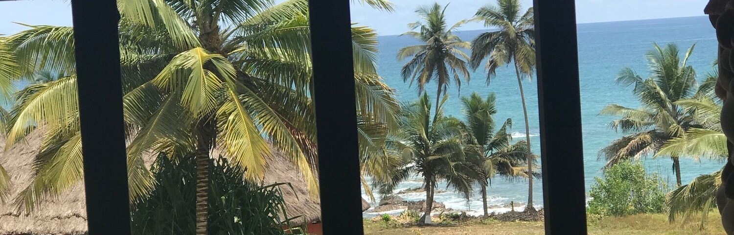 View from my room😍 Axim beach hotel