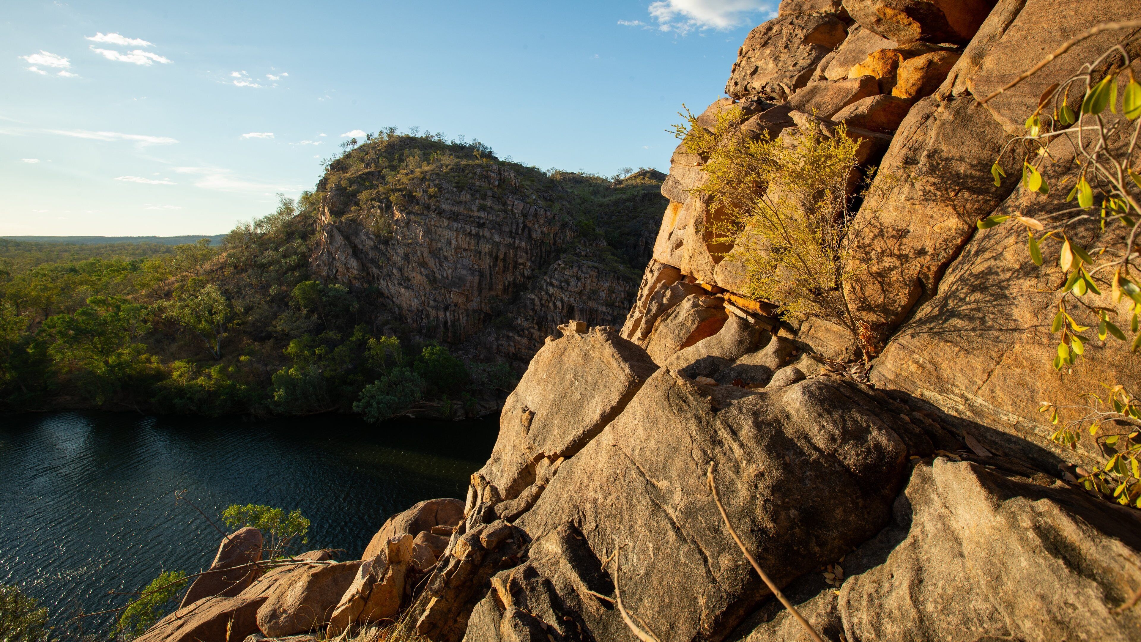 Katherine Gorge which includes a river or creek and tranquil scenes