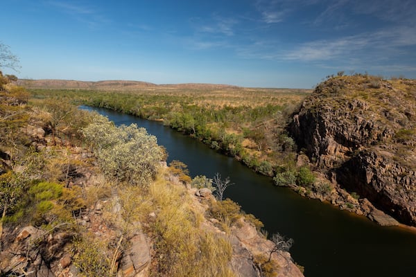 Katherine Gorge showing tranquil scenes, a river or creek and landscape views