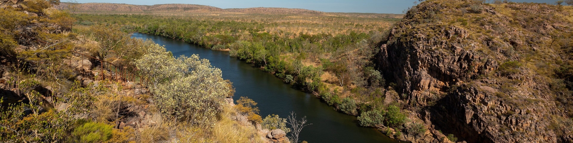 Katherine Gorge showing tranquil scenes, a river or creek and landscape views