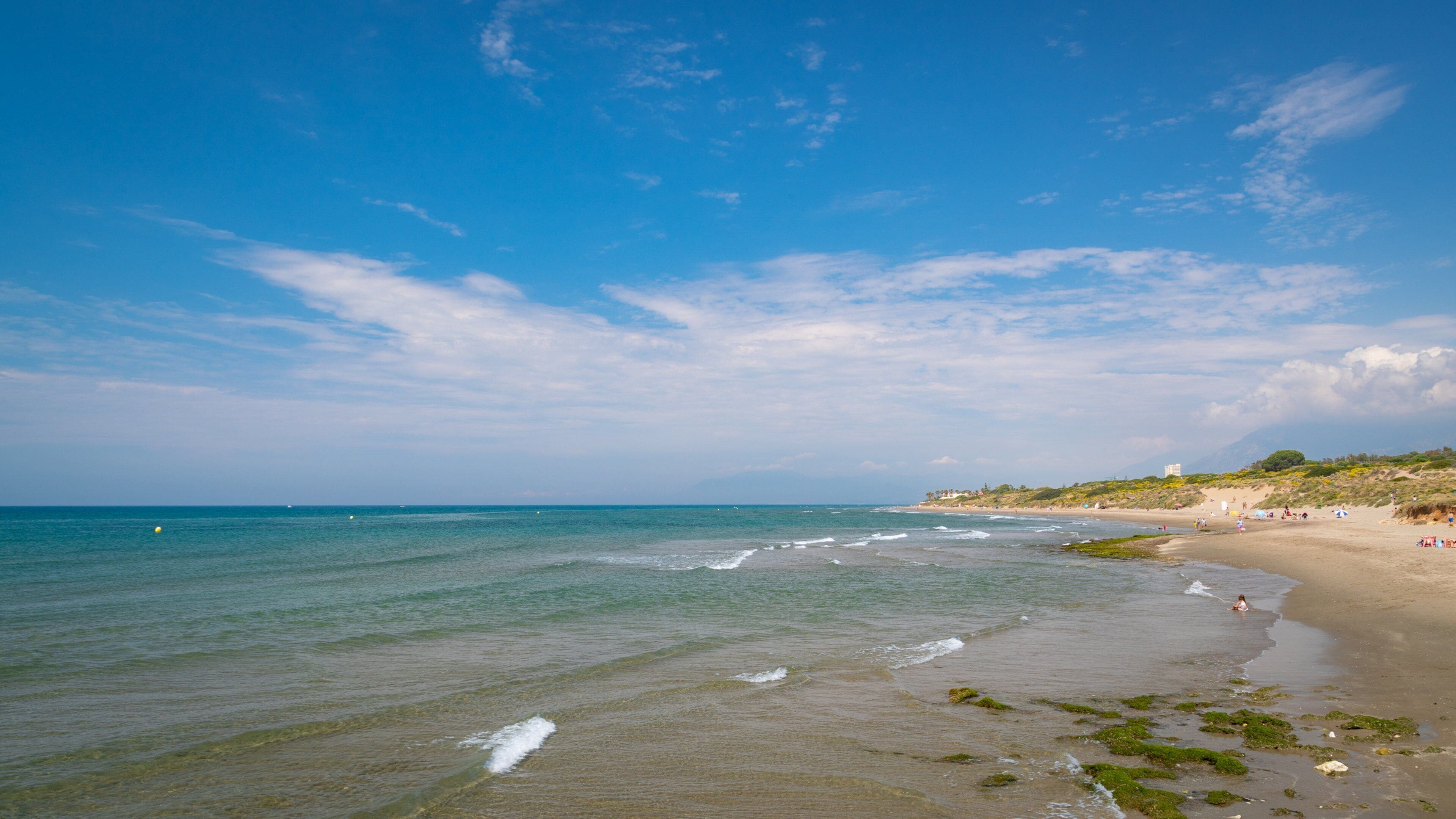 Cabopino Beach featuring general coastal views and a beach