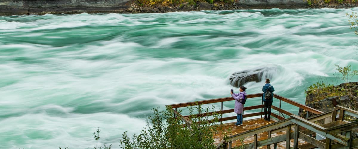 White Water Walk which includes rapids, views and a river or creek