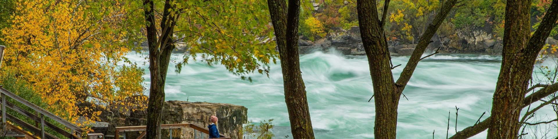 White Water Walk featuring rapids and a river or creek