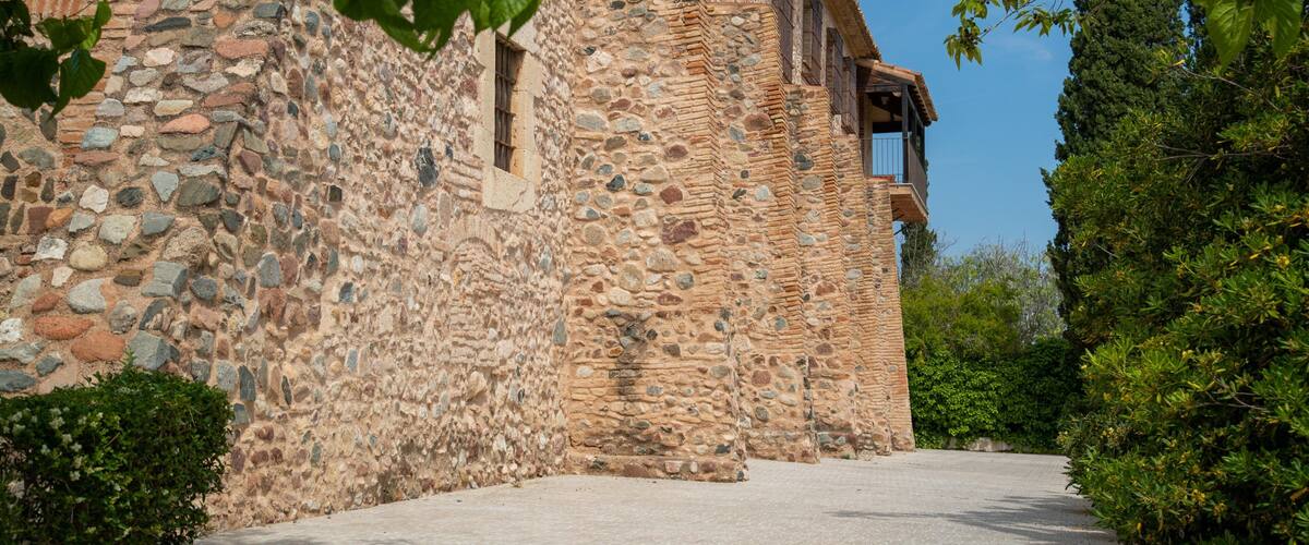 Castle Vilafortuny showing heritage elements