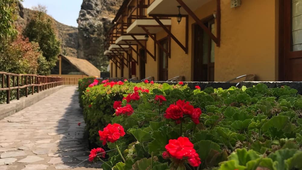 Showcasing a year-round outdoor pool and hot spring bath, Hotel El Refugio is located in Chivay.