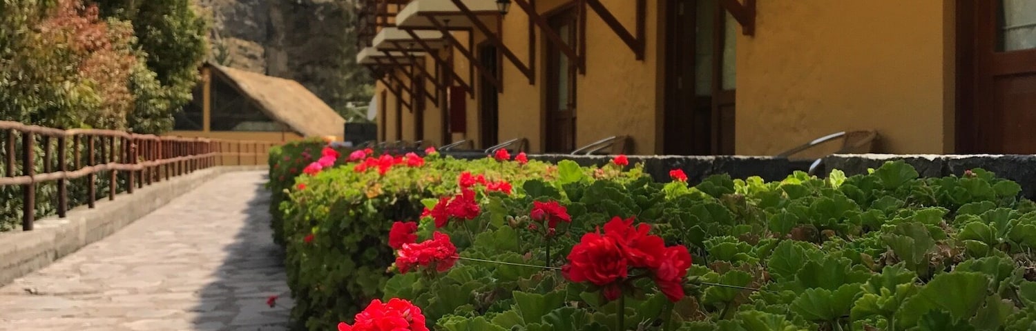 Showcasing a year-round outdoor pool and hot spring bath, Hotel El Refugio is located in Chivay.