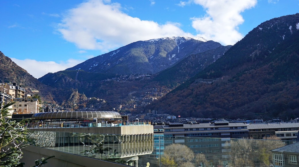 Mountain View from the roof in Andorra la Vella
