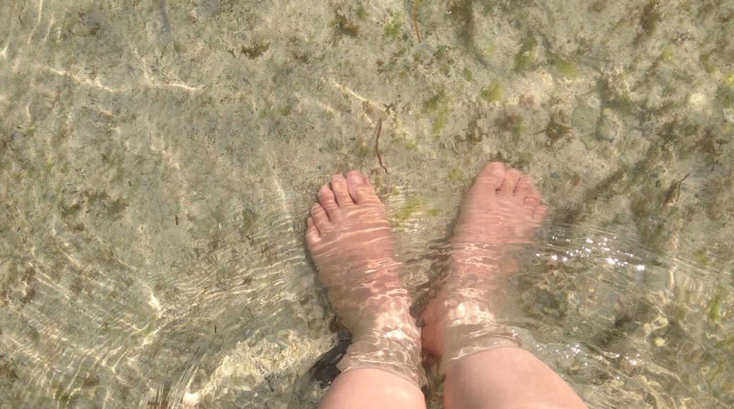 Crystal clear water of the secret beach 😍 #bali #beac #oct2014