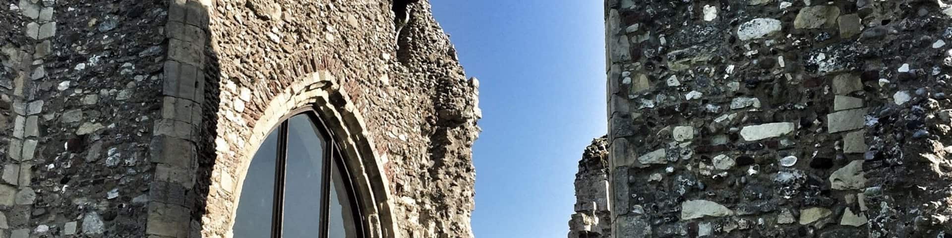 Leiston Abbey, old ruins and functioning music school #springfun