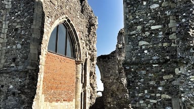 Leiston Abbey, old ruins and functioning music school #springfun