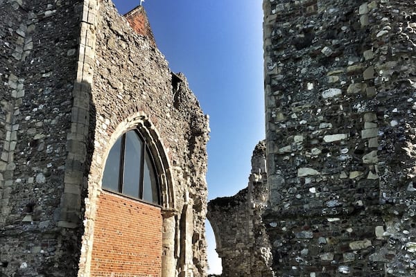 Leiston Abbey, old ruins and functioning music school #springfun