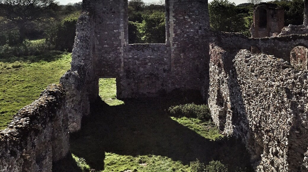 Leiston Abbey in Suffolk County, ruins worth exploring
