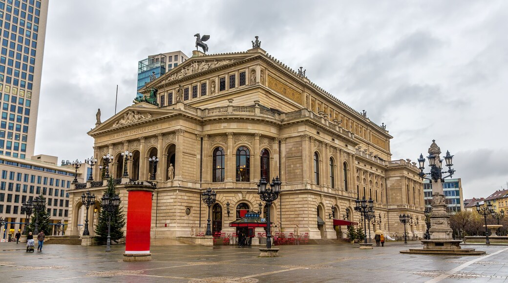 Alte Oper (Old Opera) in Frankfurt, Germany; Shutterstock ID 237868939