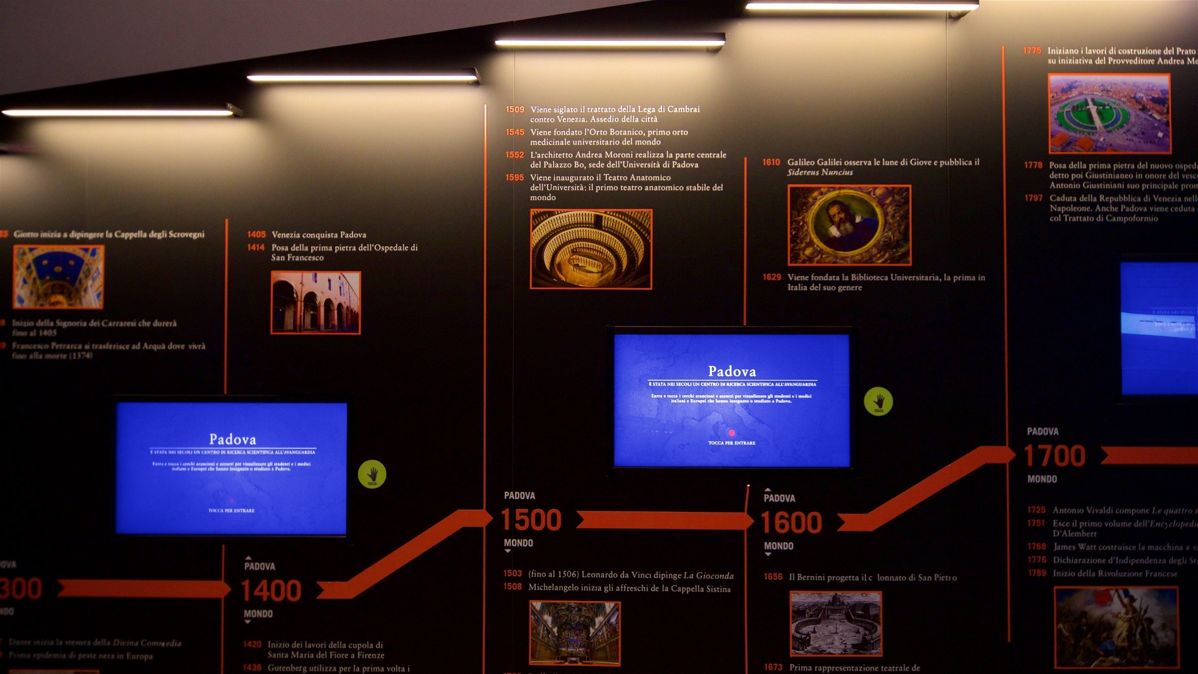 MUSME which includes signage and interior views