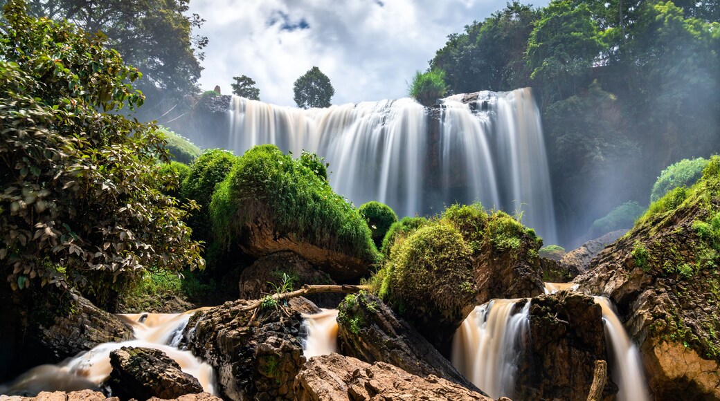 Elephant Falls at Da Lat in Vietnam