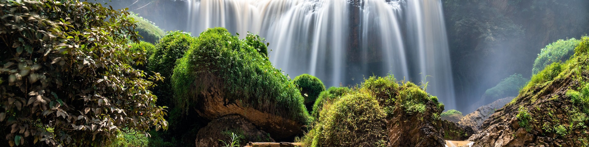 Elephant Falls at Da Lat in Vietnam