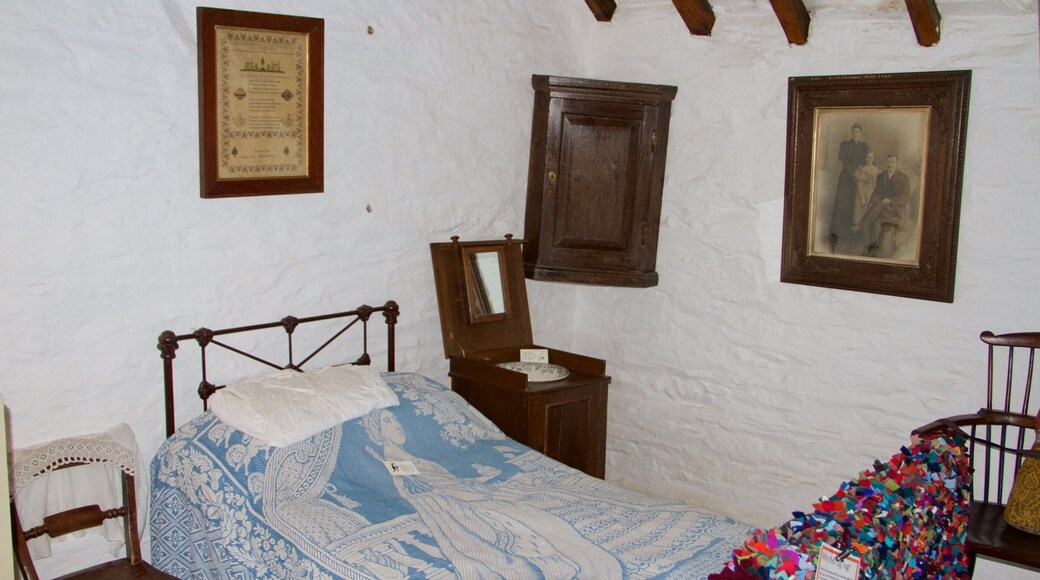 Tintagel Old Post Office fasiliteter samt kulturarv og innendørs