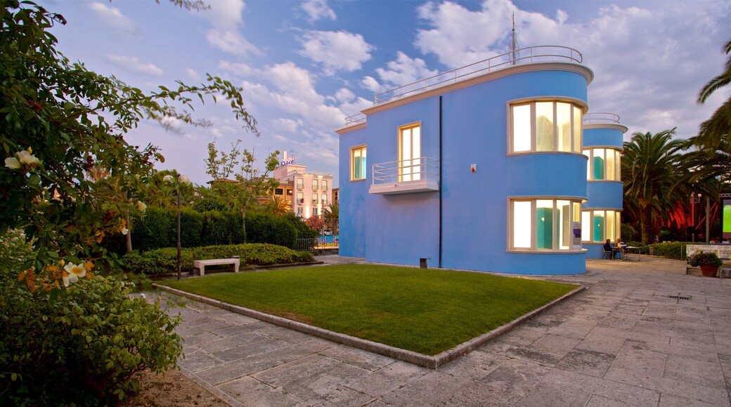 Museo Palazzina Azzurra que incluye una casa