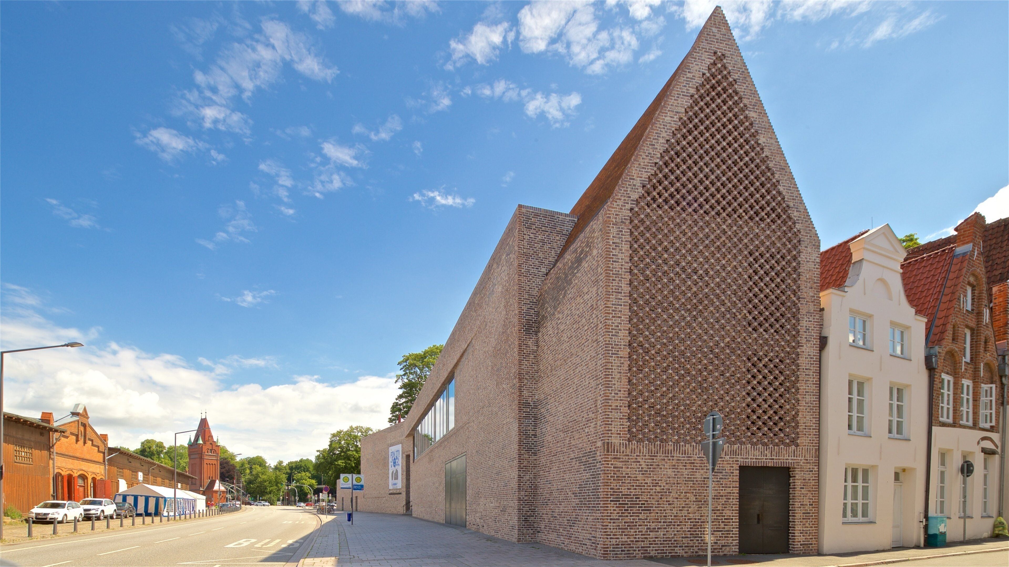 Europäisches Hansemuseum som omfatter kulturarvsgenstande