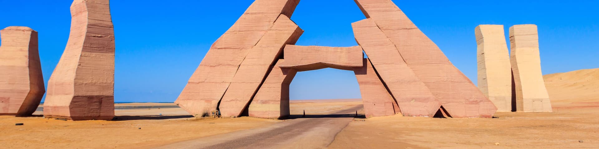 Gate of Allah in Ras Mohammed national park, Sinai peninsula in Egypt