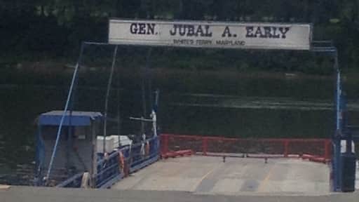 Whites Ferry crossing the Potomac River near Leesburg, Virginia