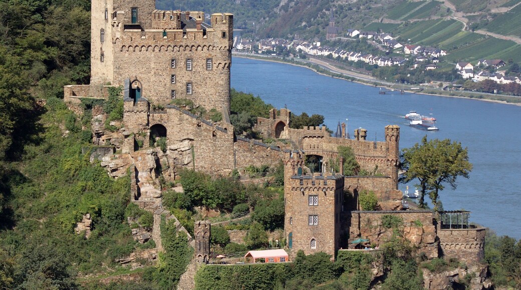 Sooneck castle near Niederheimbach, Rhine, Germany. View from south-eastern direction.