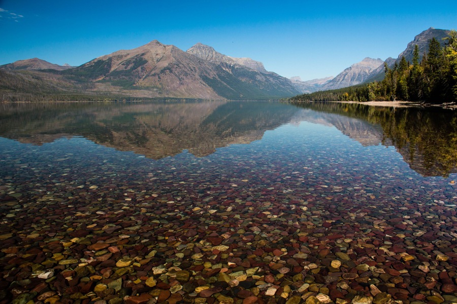 Lake McDonald in Glacier National Park