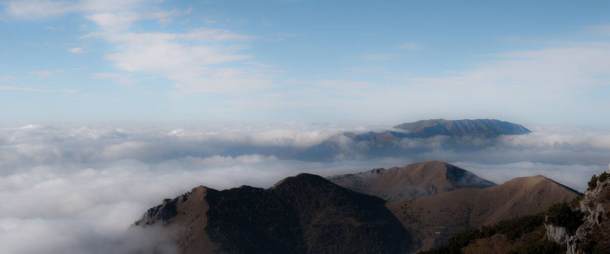 Panoramica sul Monte Guglielmo