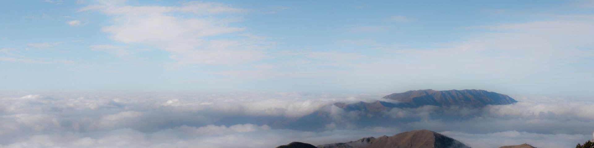 Panoramica sul Monte Guglielmo