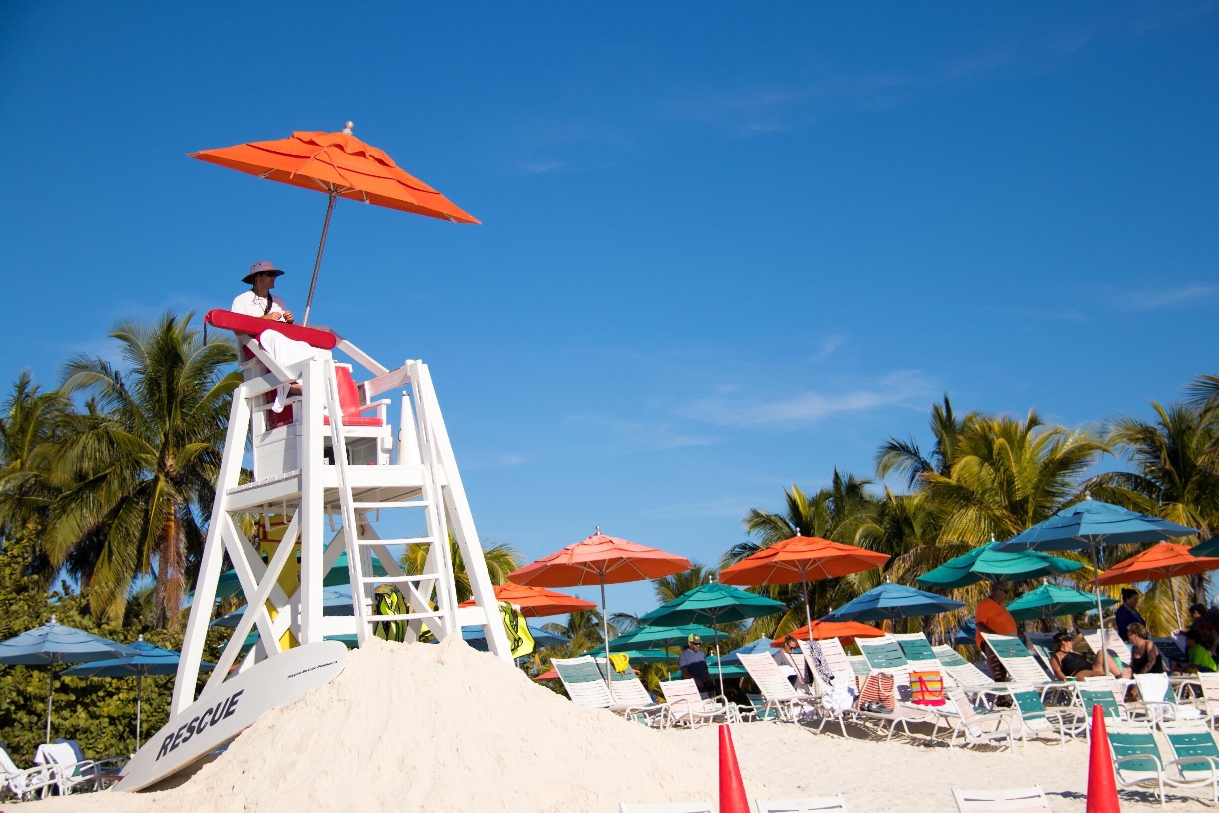 Beautiful #beach with perfect weather. #Bahamas #familyvacation #disney
