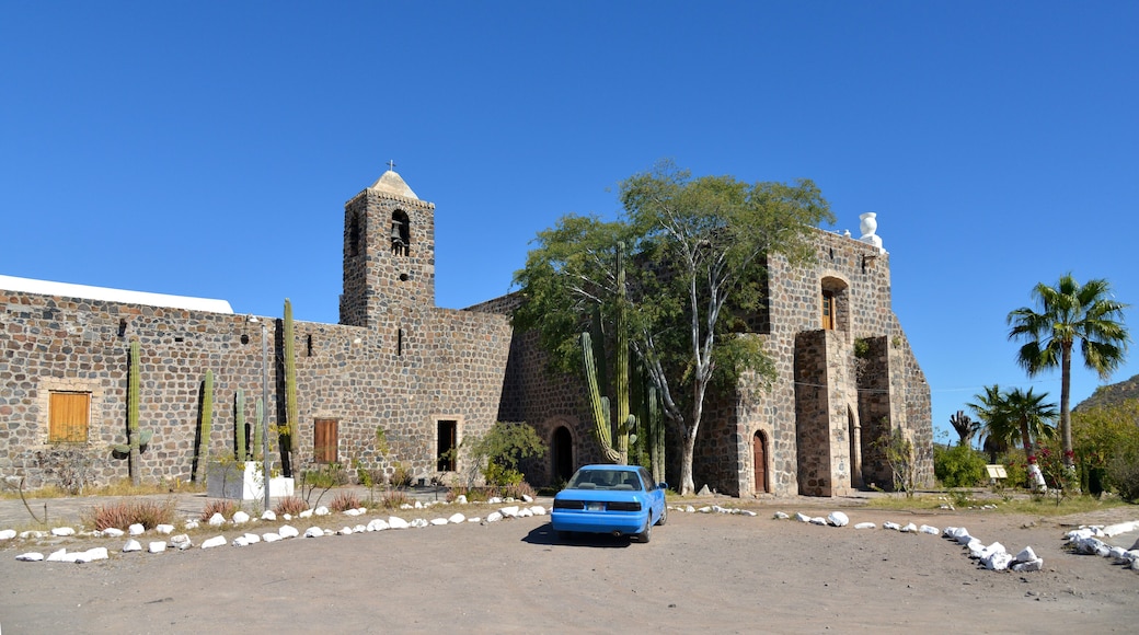 Mission Santa Rosalia de Mulege is located in the oasis of Mulege, in Mulege Municipality, northeastern Baja California Sur state, Mexico