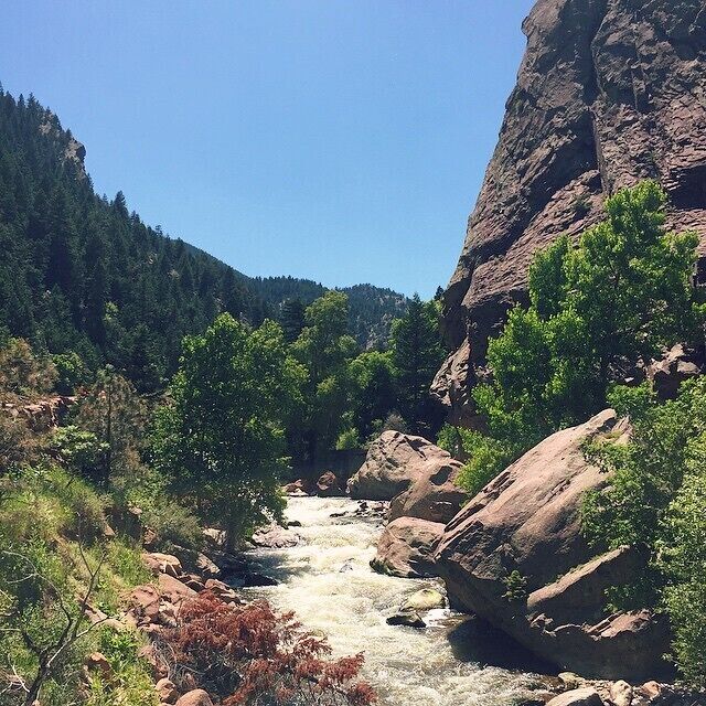 May I suggest... If you get the chance you should definitely visit #eldorado #statepark  #colorado near #Boulder ... So many little #waterfalls & a beautiful rushing #creek right now... #nature #hiking #waterlust #WeekendGetaway