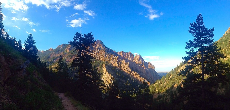 View from Rattlesnake Gulch Trail #hiking