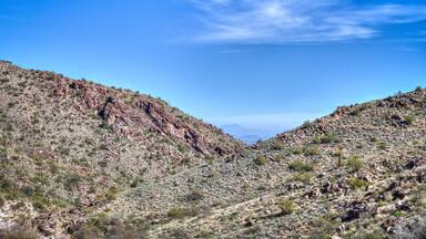 Arizona-White Tank Mountains Regional Park-Waddell-This beautiful desert park surrounded by high mountains is a wonderful area in which to hike. This is the Mesquite Trail.