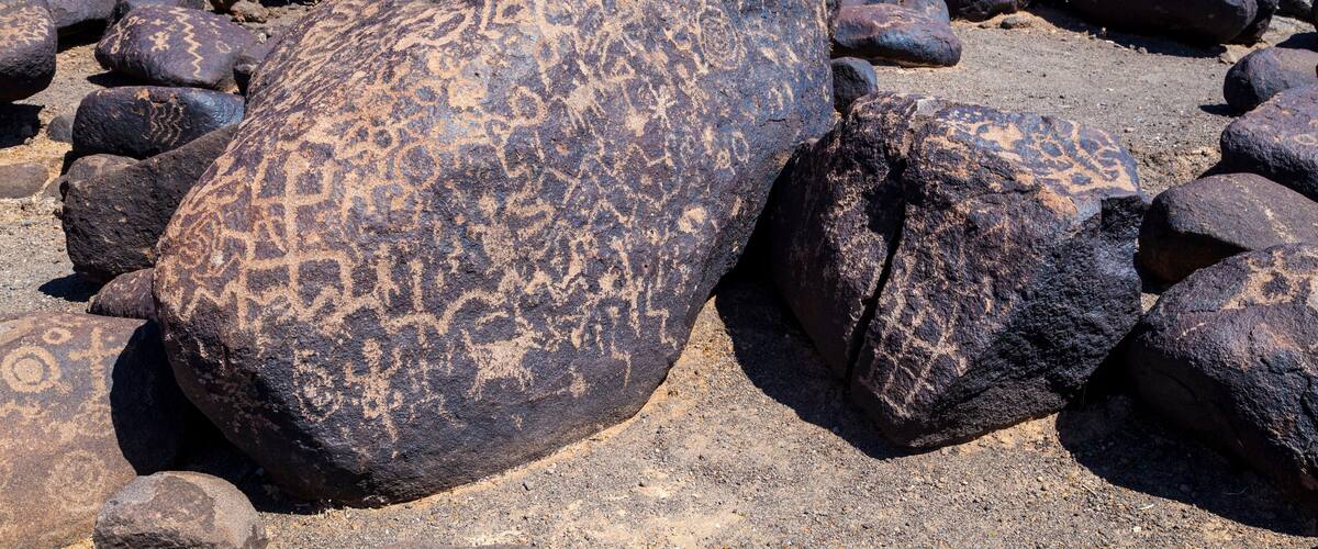 Petroglyph Site, Near Gila Bend, Arizona