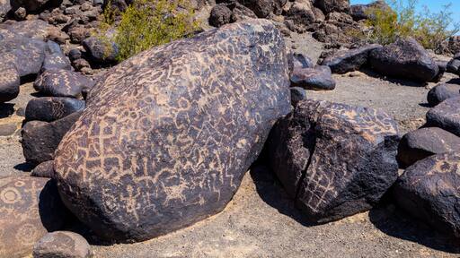 Petroglyph Site, Near Gila Bend, Arizona