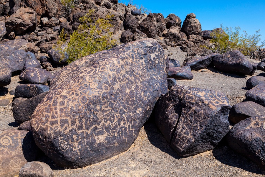 Petroglyph Site, Near Gila Bend, Arizona