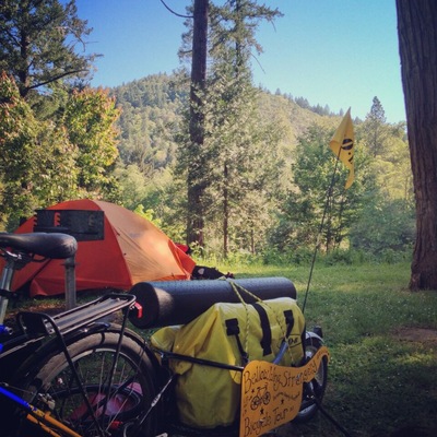 A glorious camp morning! 
#biketour
#bellowwingstrangely